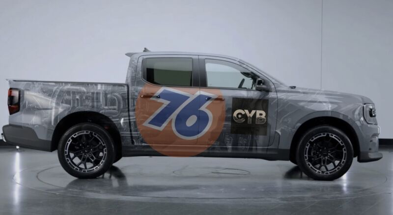 Image for the Tweet beginning: Wrapping my truck kinda @NASCAR,